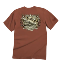 Etched Kauai - Chile Dyed Short Sleeve Crewneck T-Shirt