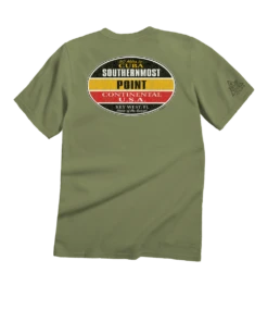 Key West To Cuba - Hemp Dyed Short Sleeve Crewneck T-Shirt