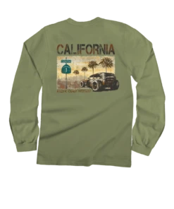 Highway - Hemp Dyed Long Sleeve Crewneck T-Shirt