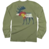 My Type Of Moose - Hemp Dyed Long Sleeve Crewneck T-Shirt