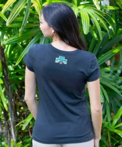 Laguna Beach Lifeguard Tower - Jet Black Short Sleeve Pima T-Shirt -Crazy Shirts Sale Store 2016697 1A