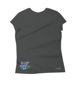 Elegant Floral Band - Graphite Short Sleeve Pima T-Shirt 7 Elegant Floral Band - Graphite Short Sleeve Pima T-Shirt -Crazy Shirts Sale Store 2017216 1A