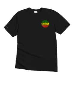 Bob Marley Smoke The Herb - Black Short Sleeve Crewneck T-Shirt -Crazy Shirts Sale Store 2017371 1A