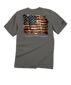 Vintage Flag - Crater Dyed® Short Sleeve Crewneck T-Shirt