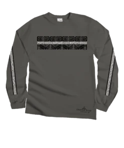 Tribal Ikaika Band - Crater Dyed® Long Sleeve Crewneck T-Shirt 7 Tribal Ikaika Band - Crater Dyed® Long Sleeve Crewneck T-Shirt -Crazy Shirts Sale Store 2017457 1A