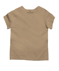 Painted Heart Flag - Kona Coffee Dyed Short Sleeve Scoop Neck T-Shirt -Crazy Shirts Sale Store 2017483 1A