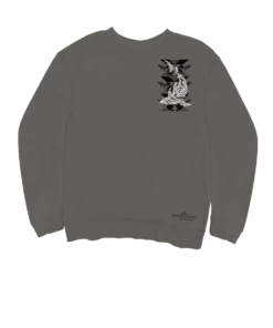 Tribal Reef Mako - Crater Dyed® Long Sleeve Sweatshirt