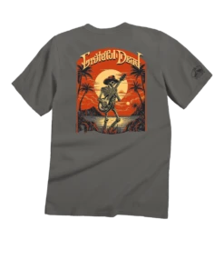 Grateful Dead Concert Poster - Crater Dyed® Short Sleeve Crewneck T-Shirt