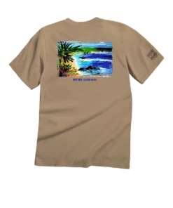 Bird Rock - Kona Coffee Dyed Short Sleeve Crewneck T-Shirt