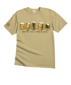 Band Of Brews - Beer Dyed Short Sleeve Crewneck T-Shirt