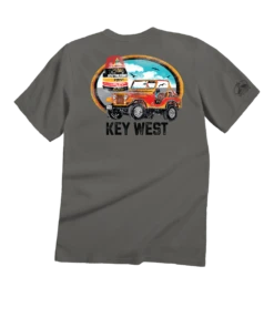 Jeep® Buoy Scenic - Crater Dyed® Short Sleeve Crewneck T-Shirt