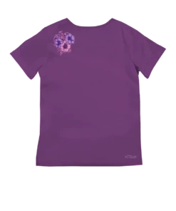 Floral Flourish - Violet Short Sleeve Pima V-Neck T-Shirt 7 Floral Flourish - Violet Short Sleeve Pima V-Neck T-Shirt -Crazy Shirts Sale Store 2018021 1A ad2ab3a4 52f2 4d67 a276 02da597e96a6