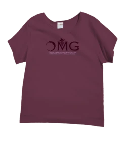 OMG Wine - Wine Dyed Short Sleeve Scoop Neck T-Shirt