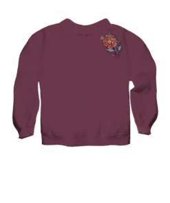 Hibiscus Floral Cascade - Wine Dyed Long Sleeve Lightweight Pullover 7 Hibiscus Floral Cascade - Wine Dyed Long Sleeve Lightweight Pullover -Crazy Shirts Sale Store 2018046 1A