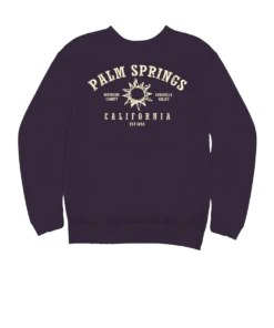 Pangea - Blackberry Dyed Long Sleeve Sweatshirt