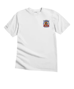 Grateful Dead Golden Gate Bear - White Short Sleeve Crewneck T-Shirt -Crazy Shirts Sale Store 2018128 1A