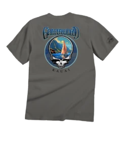 Grateful Dead Island Sail - Crater Dyed® Short Sleeve Crewneck T-Shirt