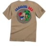 Grateful Dead Papa Bear Grills - Kona Coffee Dyed Short Sleeve Crewneck T-Shirt