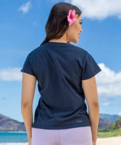 Jeep® Girl - Navy Short Sleeve Crewneck T-Shirt 6 Jeep® Girl - Navy Short Sleeve Crewneck T-Shirt -Crazy Shirts Sale Store 2018165 1A