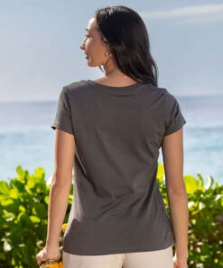 Southernmost Bouy - Graphite Short Sleeve Pima T-Shirt -Crazy Shirts Sale Store 2018235 1A