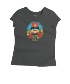 Southernmost Bouy - Graphite Short Sleeve Pima T-Shirt