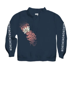 Makenna Ekolu - Navy Long Sleeve Lightweight Pullover