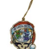Grateful Dead Stealie Santa - Maplewood Ornament