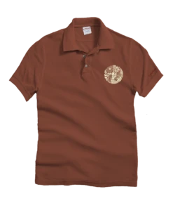 Tribal Elements - Chile Dyed Short Sleeve Oceanfront Polo Shirt