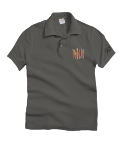 Surfboard Line Up - Crater Dyed® Short Sleeve Oceanfront Polo Shirt