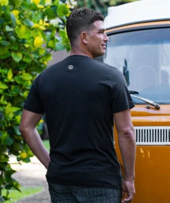 Volkswagen Tropical Ride - Jet Black Short Sleeve Pima T-Shirt 6 Volkswagen Tropical Ride - Jet Black Short Sleeve Pima T-Shirt -Crazy Shirts Sale Store 2018345 1A