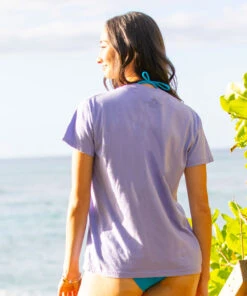 Artsy Floral - Lavender Dyed Short Sleeve Crewneck T-Shirt -Crazy Shirts Sale Store 2018409 1A 129bcd15 28d9 45f6 9a49 8363ee24e8e5