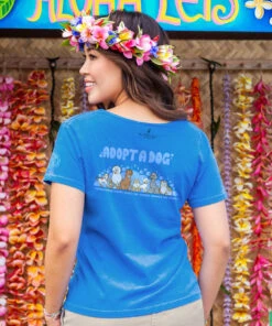 Hawaiian Humane Society At The Groomer - Blue Hawaii Dyed Short Sleeve Scoop Neck T-Shirt 6 Hawaiian Humane Society At The Groomer - Blue Hawaii Dyed Short Sleeve Scoop Neck T-Shirt -Crazy Shirts Sale Store 2018412 1A