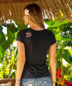 Dreamer - Jet Black Short Sleeve Pima T-Shirt 6 Dreamer - Jet Black Short Sleeve Pima T-Shirt -Crazy Shirts Sale Store 2018433 1A