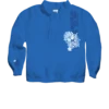 Hauoli - Blue Hawaii Dyed Long Sleeve Lightweight Pullover