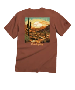 Desert Dream - Chile Dyed Short Sleeve Crewneck T-Shirt