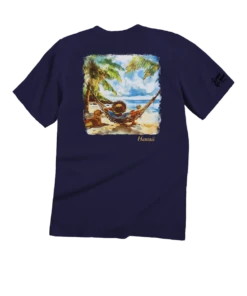 Kickback Watercolor - Grape Dyed Short Sleeve Crewneck T-Shirt