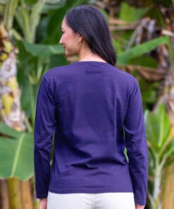 Island Rainbow Sail - Grape Dyed Long Sleeve Crewneck T-Shirt 6 Island Rainbow Sail - Grape Dyed Long Sleeve Crewneck T-Shirt -Crazy Shirts Sale Store 2018582 1A