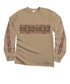Tapa Band - Kona Coffee Dyed Long Sleeve Crewneck T-Shirt