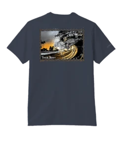 Clark Little Obsidian - Smoke Short Sleeve Pima T-Shirt