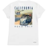 Volkswagen California Road Trip - White Short Sleeve Crewneck T-Shirt