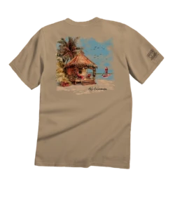 Beach Hut - Kona Coffee Dyed Short Sleeve Crewneck T-Shirt
