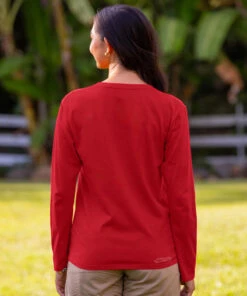 Christmas Montage - Red Long Sleeve Crewneck T-Shirt 6 Christmas Montage - Red Long Sleeve Crewneck T-Shirt -Crazy Shirts Sale Store 2018775 1A