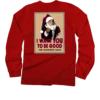 Be Good - Red Long Sleeve Crewneck T-Shirt