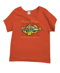 Humu Surf - Paprika Short Sleeve Scoop Neck T-Shirt