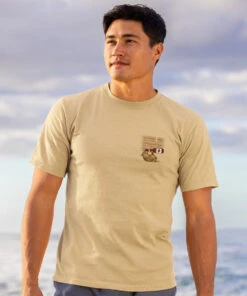 Pabst Lone Star 100 Bottles - Beer Dyed Short Sleeve Crewneck T-Shirt -Crazy Shirts Sale Store 2018913 1A