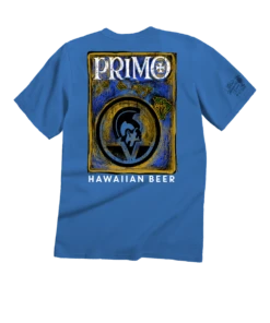 Pabst Primo Hawaii - Blue Hawaii Dyed Short Sleeve Crewneck T-Shirt
