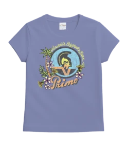 Pabst Primo Girl - Lavender Dyed Short Sleeve Crewneck T-Shirt