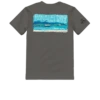 Painted Hanalei Bay - Crater Dyed® Short Sleeve Crewneck T-Shirt