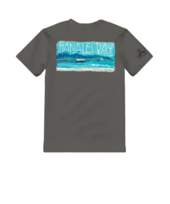 Painted Hanalei Bay - Crater Dyed® Short Sleeve Crewneck T-Shirt