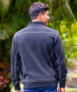 Painted Sails - Charcoal/Heather Long Sleeve Mountain Peak Pullover 6 Painted Sails - Charcoal/Heather Long Sleeve Mountain Peak Pullover -Crazy Shirts Sale Store 2019016 1A